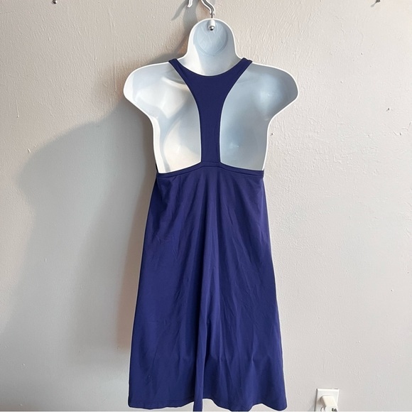 Susana Monaco Navy Blue Racerback Tent Dress Size Small - Picture 8 of 10